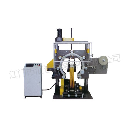 Vertical ring winding machine